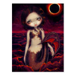"Mermaid Eclipse" Postcard