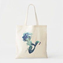 Mermaid Fantasy Tote Bags