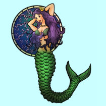 Mermaid In Blackpool t-shirts