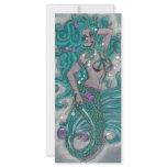 Mermaid in Blue BOOKMARKER!!