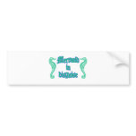 Mermaid in Disguise bumper stickers