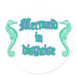 Mermaid in Disguise stickers