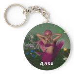 Mermaid in Sea Keychain