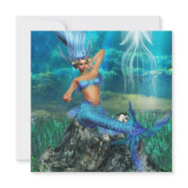 Mermaid Invitations