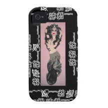 MERMAID iPHONE CASE - GOTH MERMAID Vibe iPhone 4 Cases