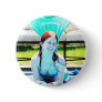 Mermaid Luna button #1