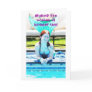 Mermaid Luna kid's birthday card