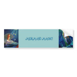 Mermaid Magic - Bumper Sticker bumper stickers