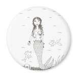 Mermaid magnets