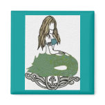 Mermaid Refrigerator Magnet
