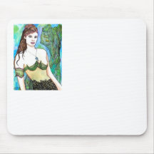 Mermaid Marilee - CricketDiane Mermaids Mouse Pads