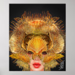 Mermaid Mask - Siren Posters