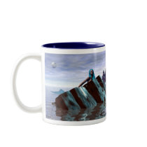Mermaid Mélange 2 Two-Tone Mug