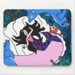 MERMAID OF THE SEA mousepads