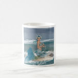 Mermaid on Rock Coffee Mugs