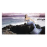 Mermaid On The Shore photo card