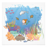 Mermaid Personalised Announcements
