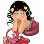 mermaid photo sculptures