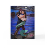 "Mermaid & Pirate's Love" Greeting Card