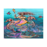 Mermaid postcards
