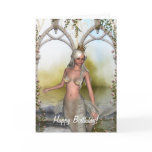 Mermaid Princess Of Atlantis Birthday Card