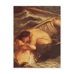 Mermaid & Sailor at Sea postcards