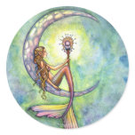 Mermaid Sticker Fantasy Art by Molly Harrison