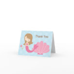 Mermaid Thank You Card