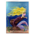 Mermaid v2 - Greeting Card (blank)