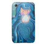 Mermaid with bright pearl  iPhone 3G/3GS Case iPhone 3 Cases