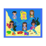 Mermaids from around the World Postcard