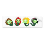 Mermaids II bumper stickers