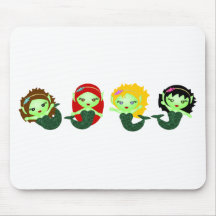 Mermaids II Mousepads