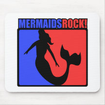 Mermaids Rock! Mouse Pads
