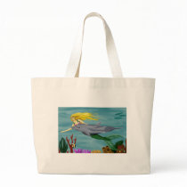 Mermain beachbag