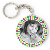 Merry and Bright 2010 Holiday Photo Keychain