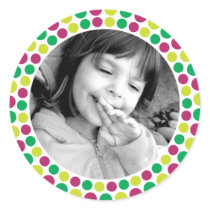 Merry and Bright 2010 Holiday Photo Sticker