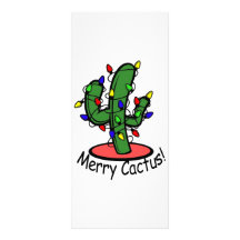 Merry Cactus Rack Cards