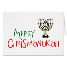 Merry Chrismanukah Greeting Card