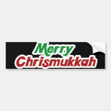 Merry Chrismukkah Bumper Sticker