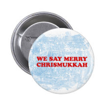 merry chrismukkah pinback button