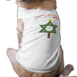Merry Chrismukkah tree pet clothing