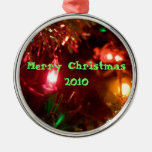 Merry Christmas 2010 Christmas Ornament