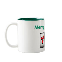 Merry Christmas 777 Slot Player Mug
