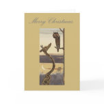 Merry Christmas Africa style. Safari Xmas Cards