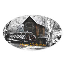 Merry Christmas - Babcock State Park Sticker