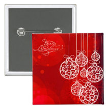 Merry Christmas Balls 4 Pin
