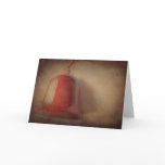 Merry Christmas Bell II Greeting Card