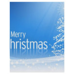 Merry Christmas Blue Flyer