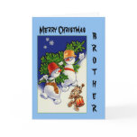 Merry Christmas Brother cards